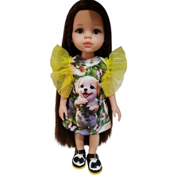 Kleid für Paola Reina Puppe 32 cm – Kleidung mit Tüll für 3+ Puppen