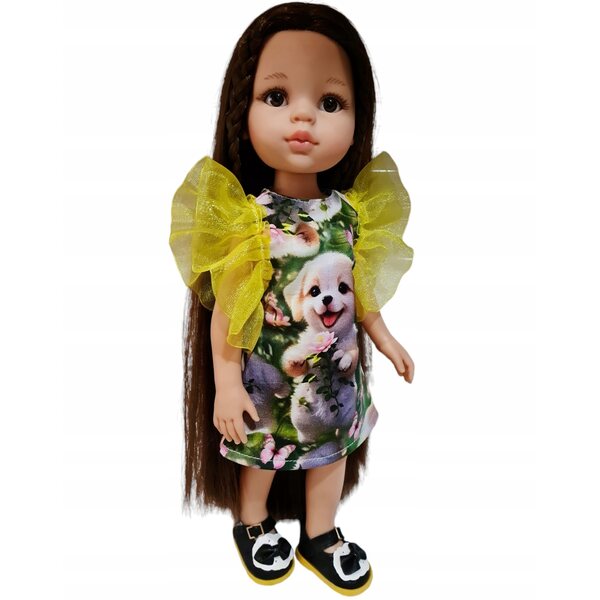 Kleid für Paola Reina Puppe 32 cm – Kleidung mit Tüll für 3+ Puppen