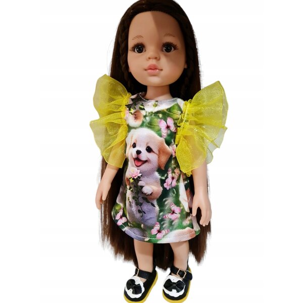 Kleid für Paola Reina Puppe 32 cm – Kleidung mit Tüll für 3+ Puppen