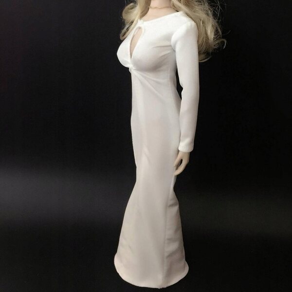 Formales Kleid im Maßstab 1:6 für eine 12-Zoll-Puppe – Zubehör für Actionfiguren