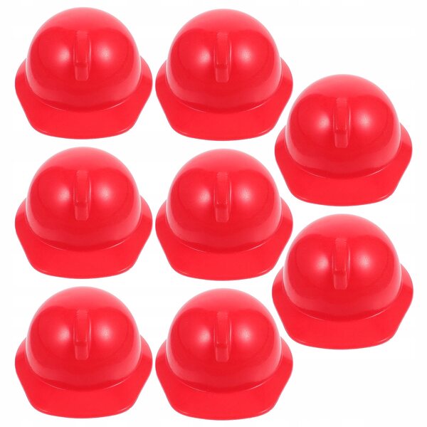 10 Mini-Bauhelme aus Kunststoff für Puppen – Dekorationen und Spiele
