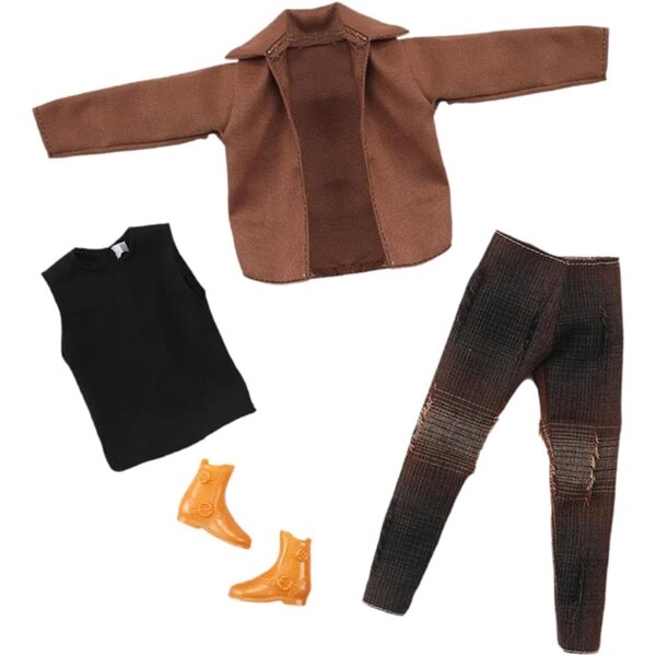 Abbigliamento Miniatura per Bambole 1/6 con Design Elegante e Materiali di Qualità
