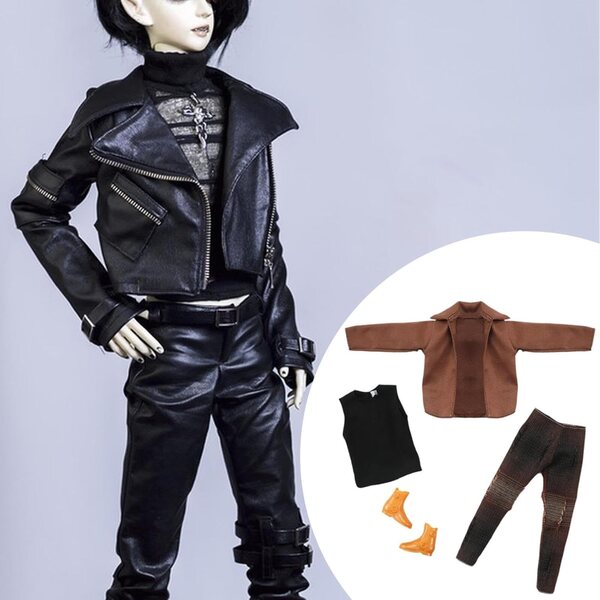 Abbigliamento Miniatura per Bambole 1/6 con Design Elegante e Materiali di Qualità