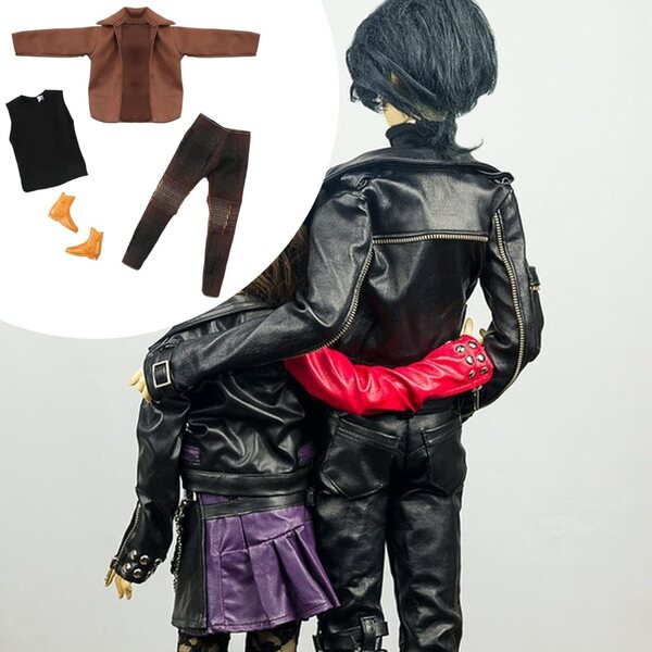 Abbigliamento Miniatura per Bambole 1/6 con Design Elegante e Materiali di Qualità