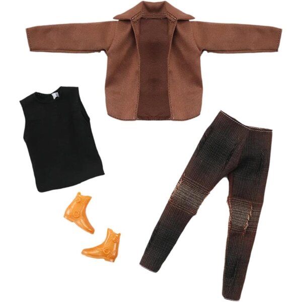 Abbigliamento Miniatura per Bambole 1/6 con Design Elegante e Materiali di Qualità