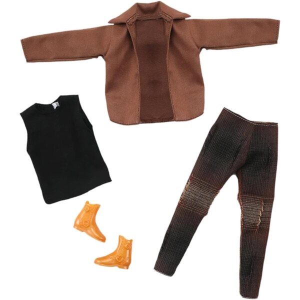 Abbigliamento Miniatura per Bambole 1/6 con Design Elegante e Materiali di Qualità