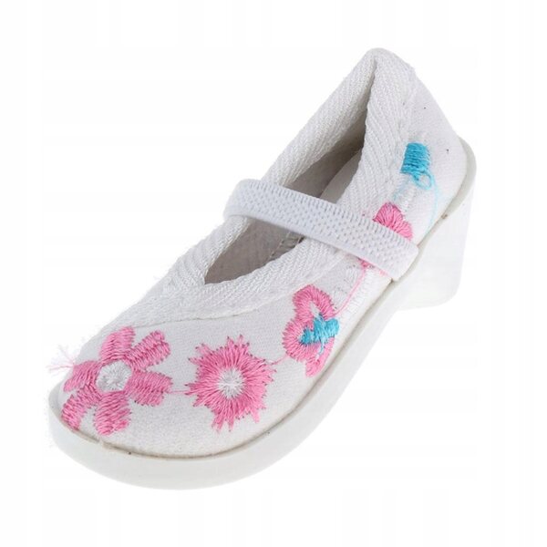 Handgefertigte bestickte Schuhe für elegante Vintage-1/3-BJD-Puppen