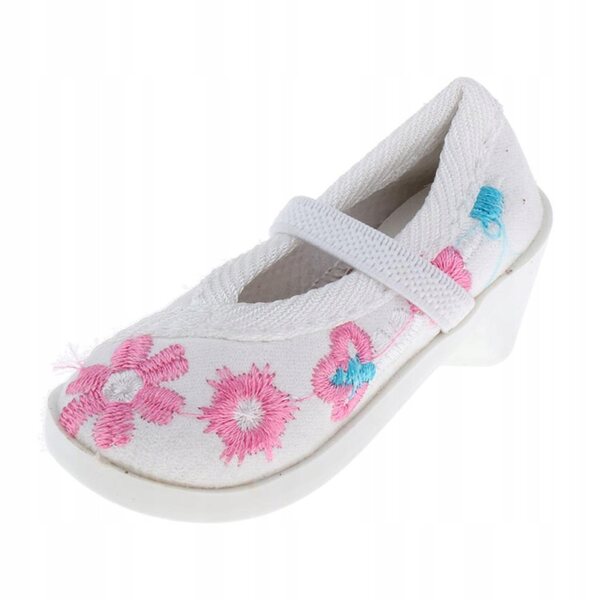 Handgefertigte bestickte Schuhe für elegante Vintage-1/3-BJD-Puppen