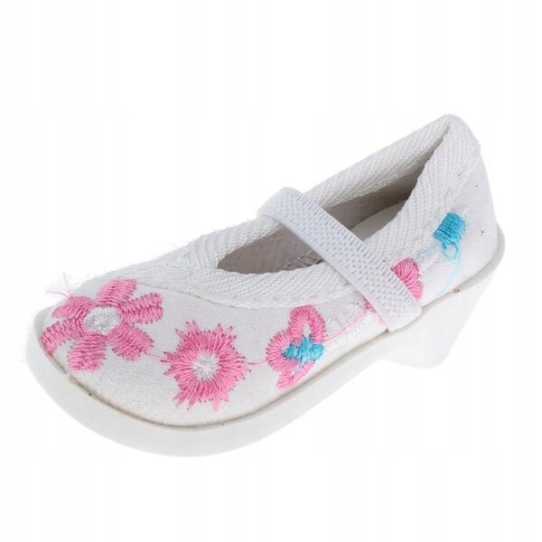 Handgefertigte bestickte Schuhe für elegante Vintage-1/3-BJD-Puppen