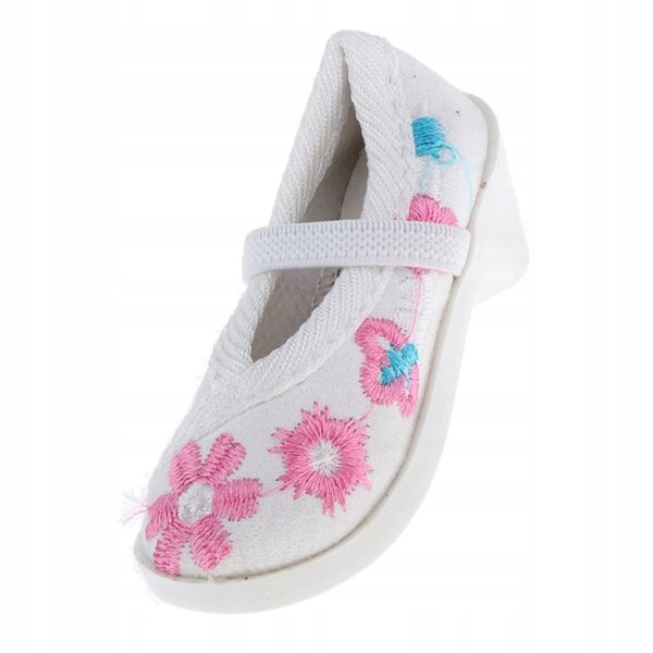 Handgefertigte bestickte Schuhe für elegante Vintage-1/3-BJD-Puppen