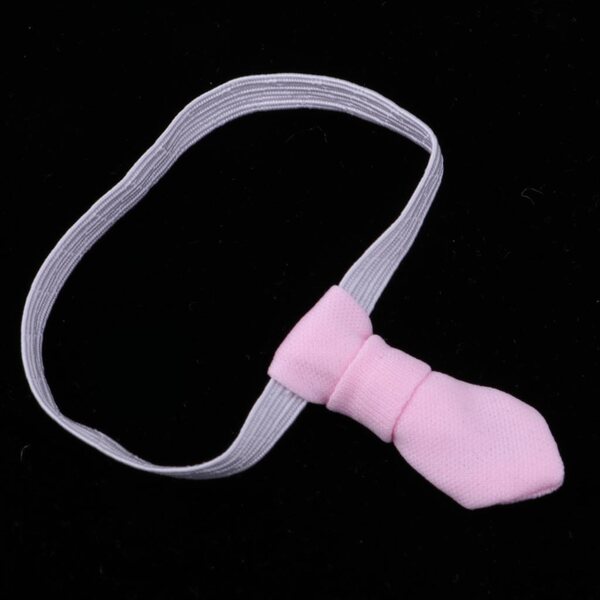 Cravatta Moda Rosa per Bambole 20cm - Accessorio Abito Formale per Bambole