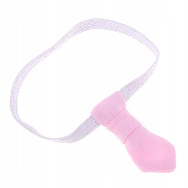 Cravatta Moda Rosa per Bambole 20cm - Accessorio Abito Formale per Bambole