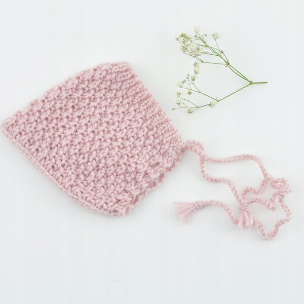 Cappellino in lana per bambola Miniland 38 cm colore grigio