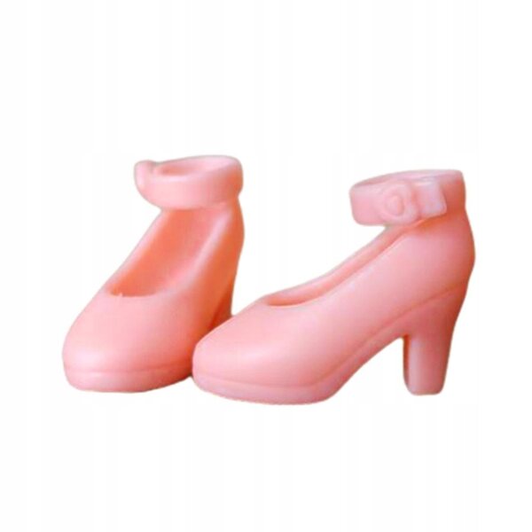 1:6 Puppenschuhe rosa Absätze für Blythe, Licca, Momoko und SD