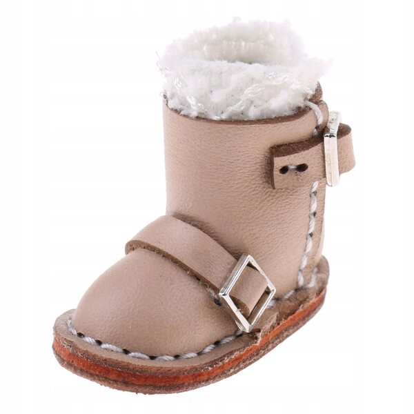 Scarpe in pelle PU con fibbia per bambole 12 pollici Blythe, coppia 3,5 cm