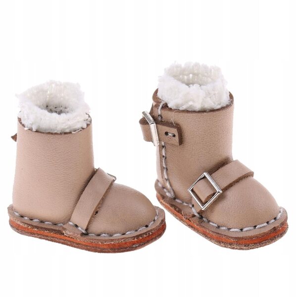 Scarpe in pelle PU con fibbia per bambole 12 pollici Blythe, coppia 3,5 cm