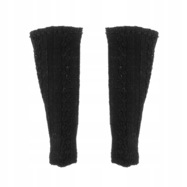 Calze Lunghe Nere per Figure 1/12 – Accessori per Bambole 6 Pollici