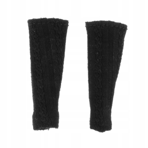 Calze Lunghe Nere per Figure 1/12 – Accessori per Bambole 6 Pollici