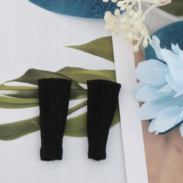 Calze Lunghe Nere per Figure 1/12 – Accessori per Bambole 6 Pollici