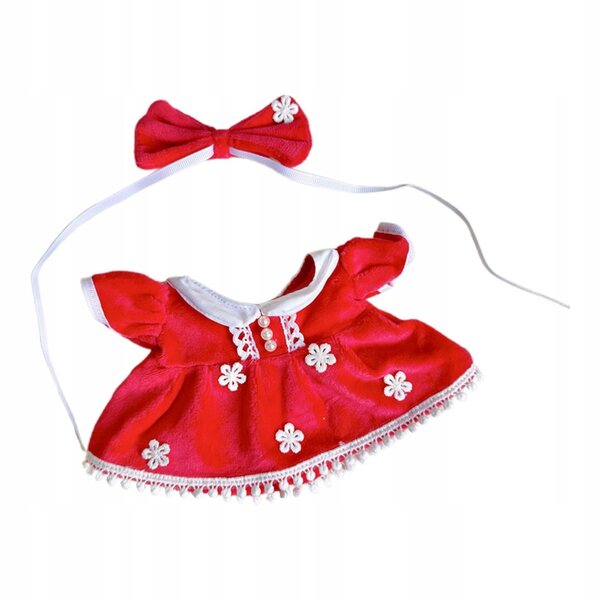 20cm Puppenkleid: elegant und bequem mit dekorativem Anhänger