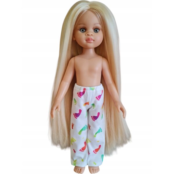 Bunte Pyjamas für Paola Reina 32 cm Puppe, 2-teiliges Set