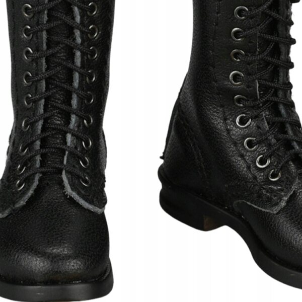 Scarpe in scala 1/6 per figurina 12 pollici, in pelle PU, perfette per collezionisti