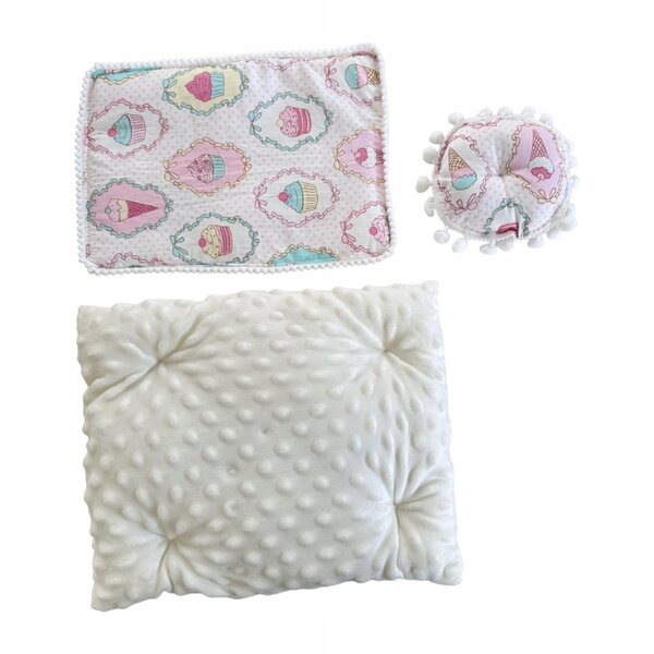 Komplettes Set aus 3-teiligem Puppenleinen aus weichem Stoff
