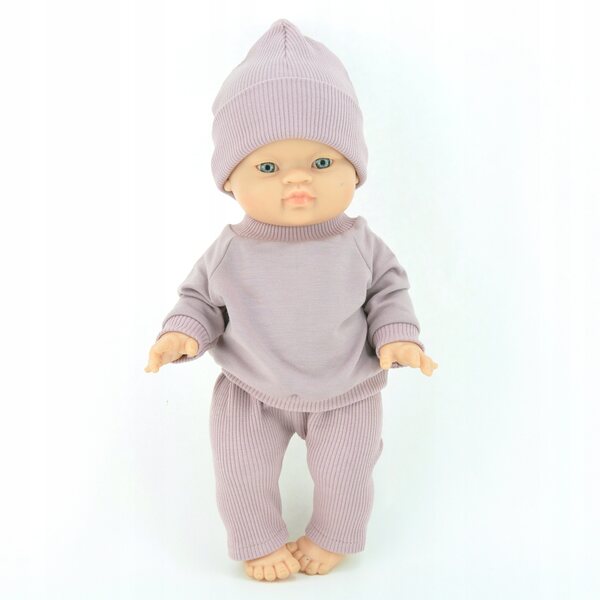 Cappellino lavanda per bambole Miniland 38 cm, Paola Reina e Minikane 34 cm