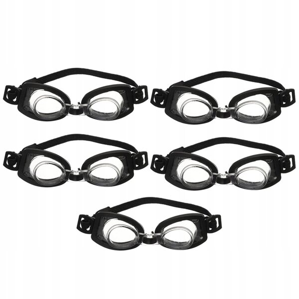 Occhialini Neri Mini per Bambole Set da 5 Accessori per Dress-up