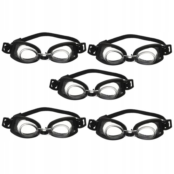 Occhialini Neri Mini per Bambole Set da 5 Accessori per Dress-up