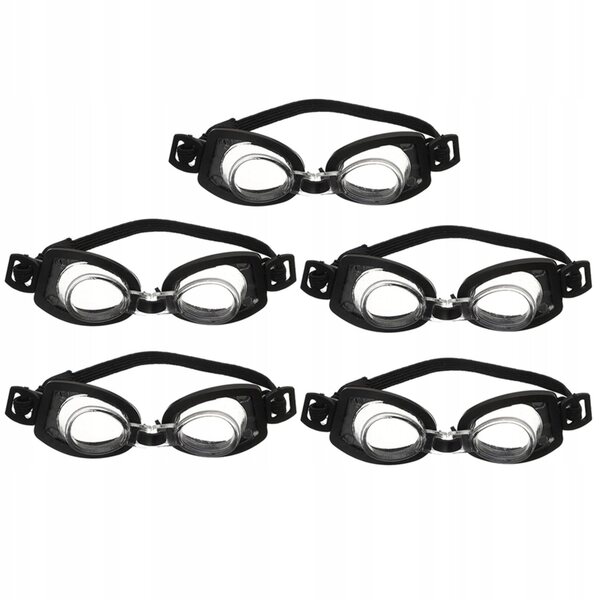 Occhialini Neri Mini per Bambole Set da 5 Accessori per Dress-up