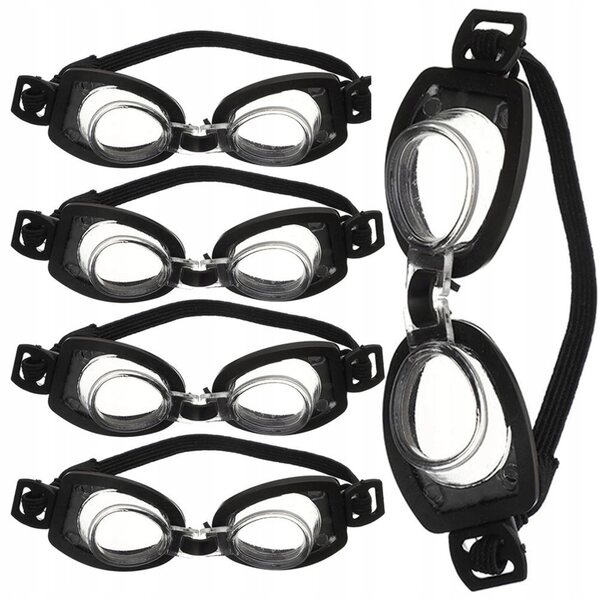 Occhialini Neri Mini per Bambole Set da 5 Accessori per Dress-up
