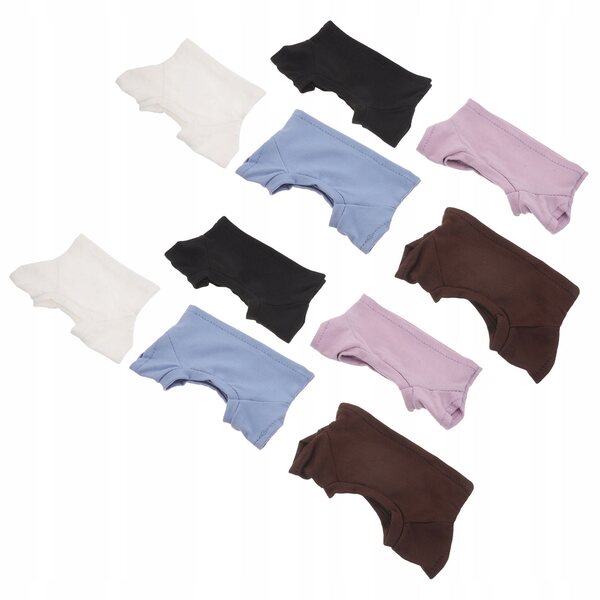 Set 10 capi d'abbigliamento traspirante per bambole e peluche universale