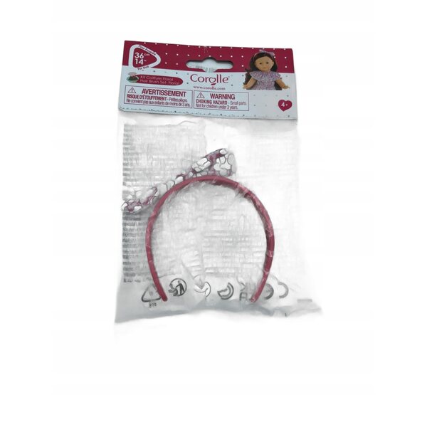 Haarband für Corolle-Puppen 36 cm, perfekt für Kinder ab 4 Jahren