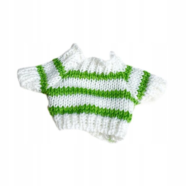 Sweter pluszowy per bambole 15-17 cm moda e comodità morbido facile da cambiare