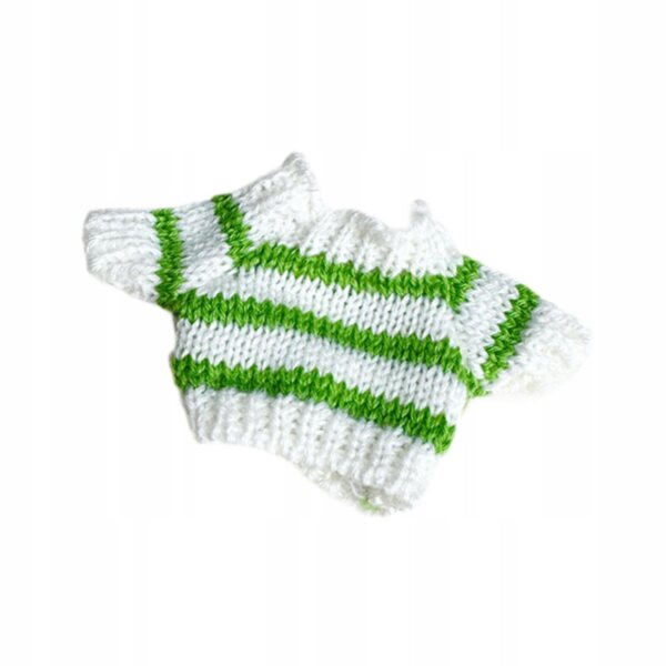Sweter pluszowy per bambole 15-17 cm moda e comodità morbido facile da cambiare