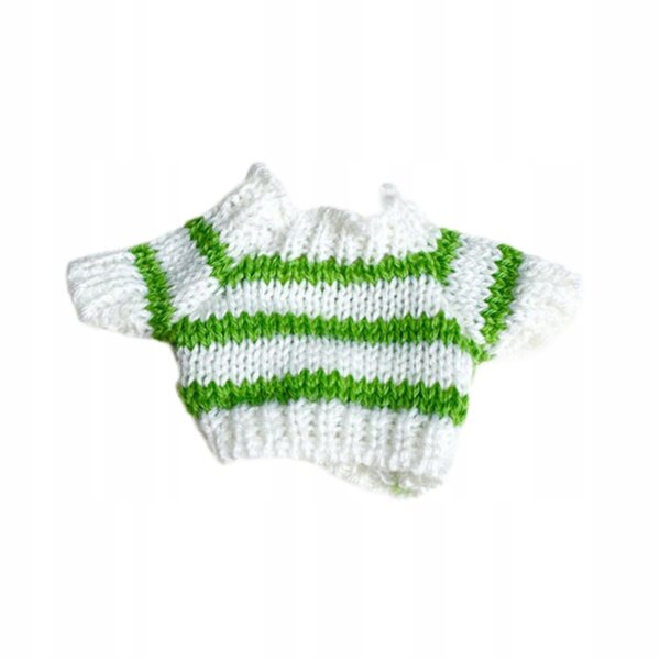Sweter pluszowy per bambole 15-17 cm moda e comodità morbido facile da cambiare