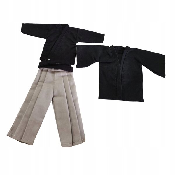 Set 4 Abiti Kimono Samuraij in Scala 1/12 per Figure da 6 Pollici