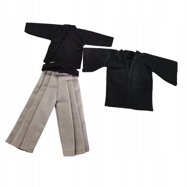 Set 4 Abiti Kimono Samuraij in Scala 1/12 per Figure da 6 Pollici
