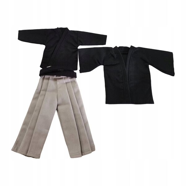 Set 4 Abiti Kimono Samuraij in Scala 1/12 per Figure da 6 Pollici