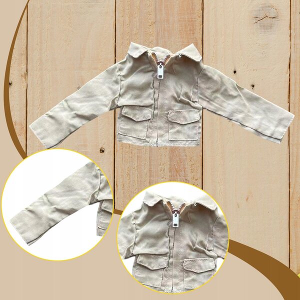 Mini giacca moda per figure d'azione 1:6, ideale per action figure da 12 pollici