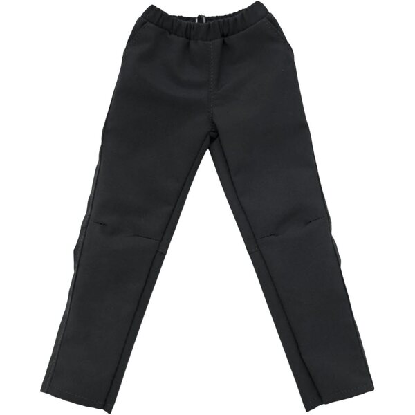Colcolo Pantaloni Eleganti Nero per Action Figure 1/6 - Mini Abiti Casual da 18,5 cm