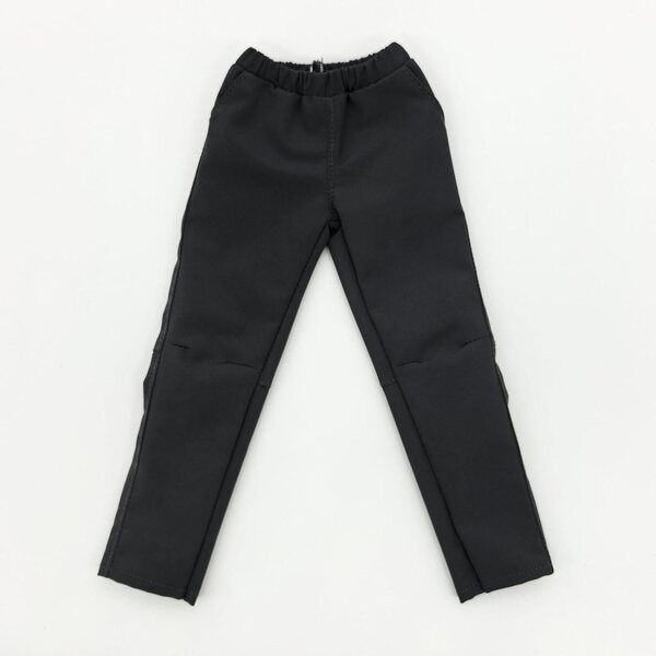 Colcolo Pantaloni Eleganti Nero per Action Figure 1/6 - Mini Abiti Casual da 18,5 cm