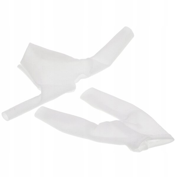 T-shirt bianca antimacchia per bambole OB11, elastica con collo basso