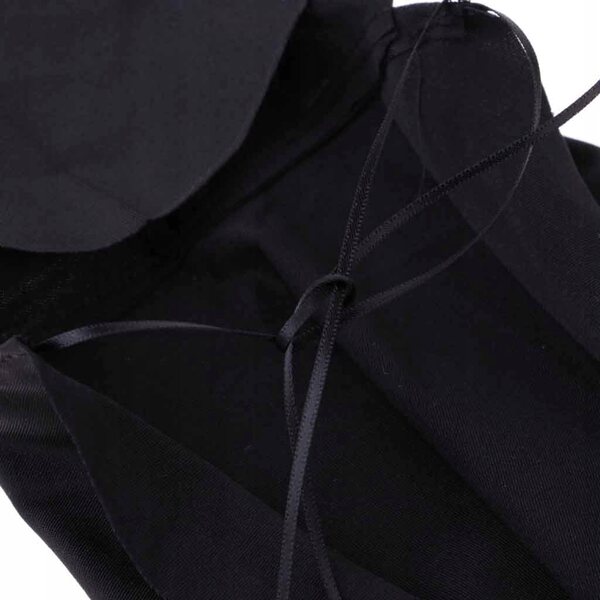 1 / 6 Skala Medival Knight s Cloak w / dla Hot Toys DML Czarny
