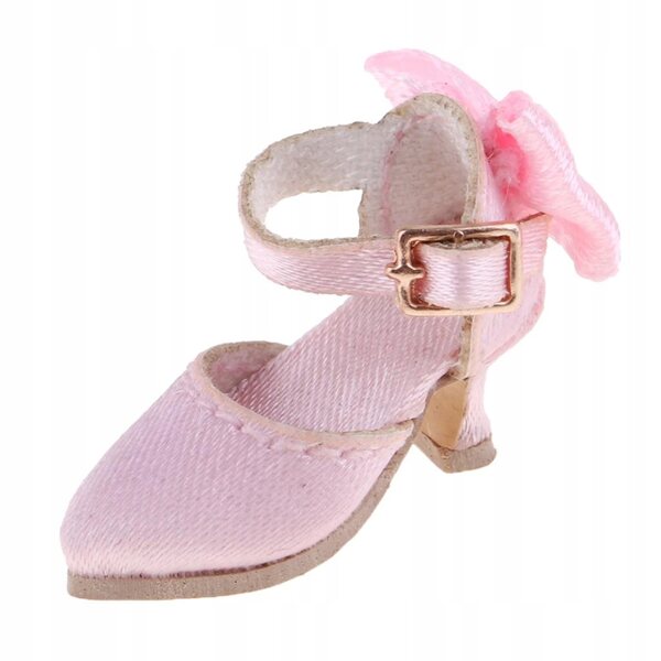 Scarpe con Tacco a Spillo per Bambole 1/6 - Set da 6 Pezzi Fashion Rosa