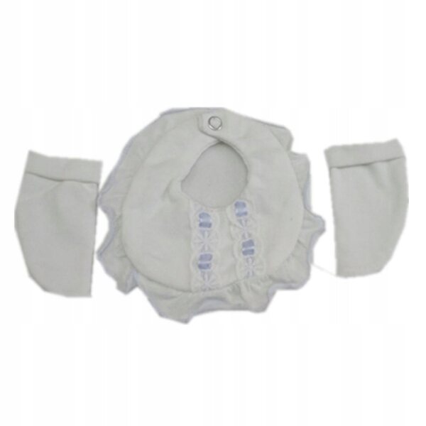 4-teiliges Set aus Kleidung und Accessoires für neugeborene Unisex-Reborn-Puppen von 42–45 cm