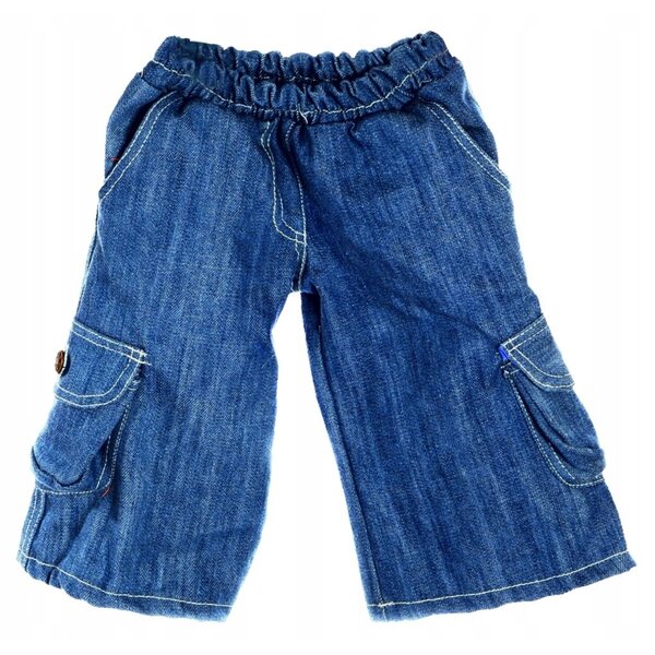 Jeans per bambola Living Puppets - Pantaloni in tessuto originali e nuovi
