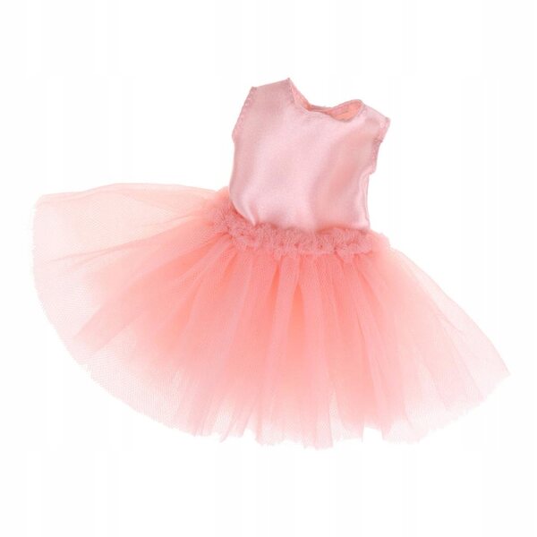 4-lagiges gebürstetes Kleid für 12-Zoll-Puppen – rosa Tanzrock für 1/6 BJD-Puppen