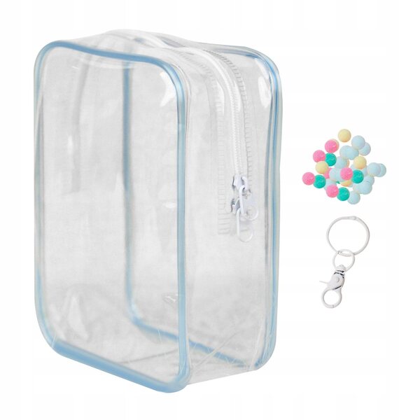 Torba porta miniature blu resistente e antispolvere per bambole e action figures